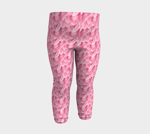 Flamingo feathers baby yoga pants | Surfersandyogis