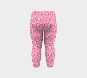 Flamingo feathers baby yoga pants | Surfersandyogis