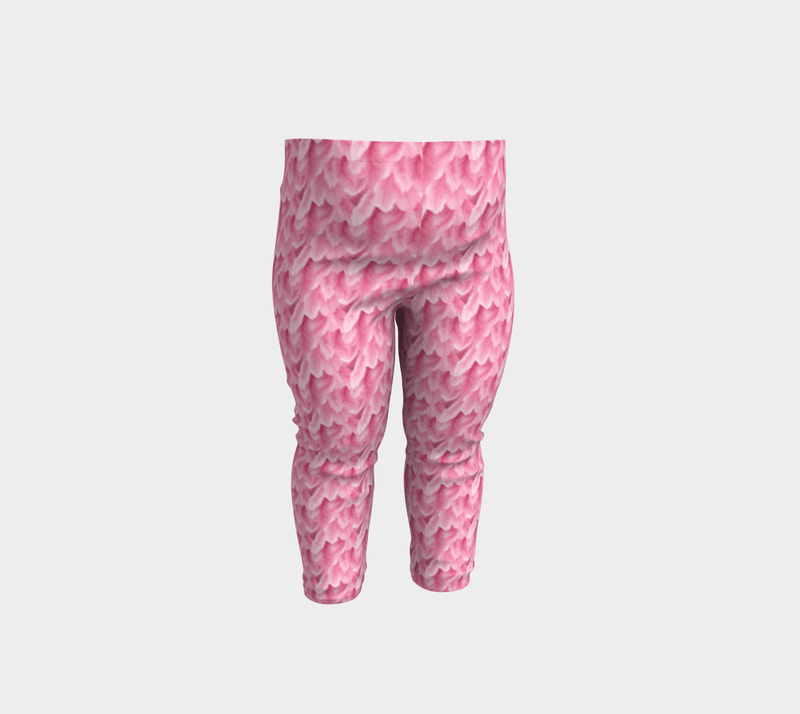 Flamingo feathers baby yoga pants | Surfersandyogis