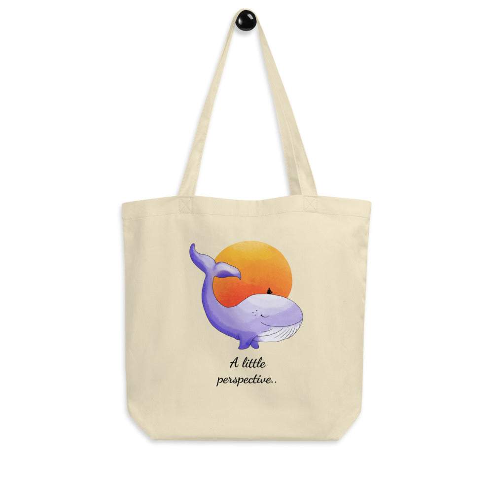 A little perspective - Yoga Cotton Tote Bag