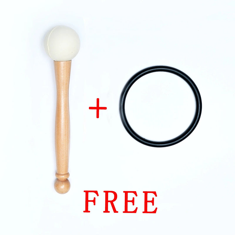 Mallet and o-ring for singing bowl