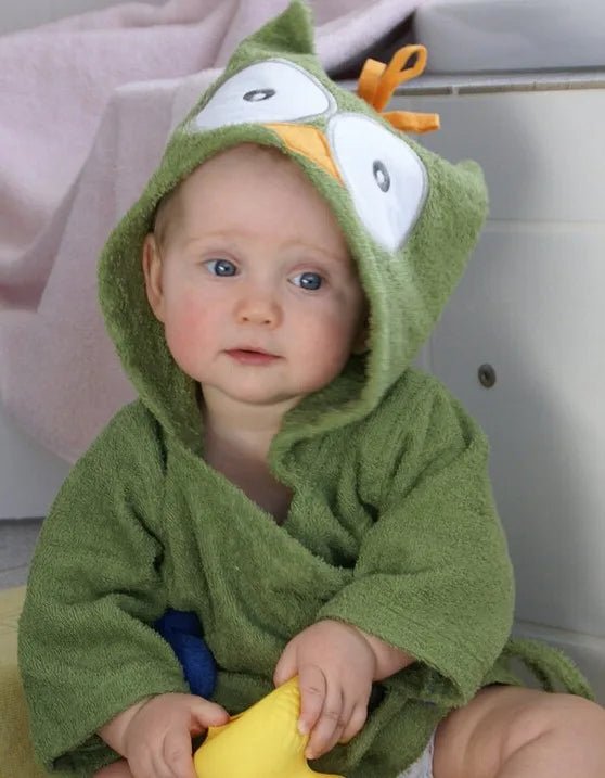 Hippo baby bath robe | Surfersandyogis