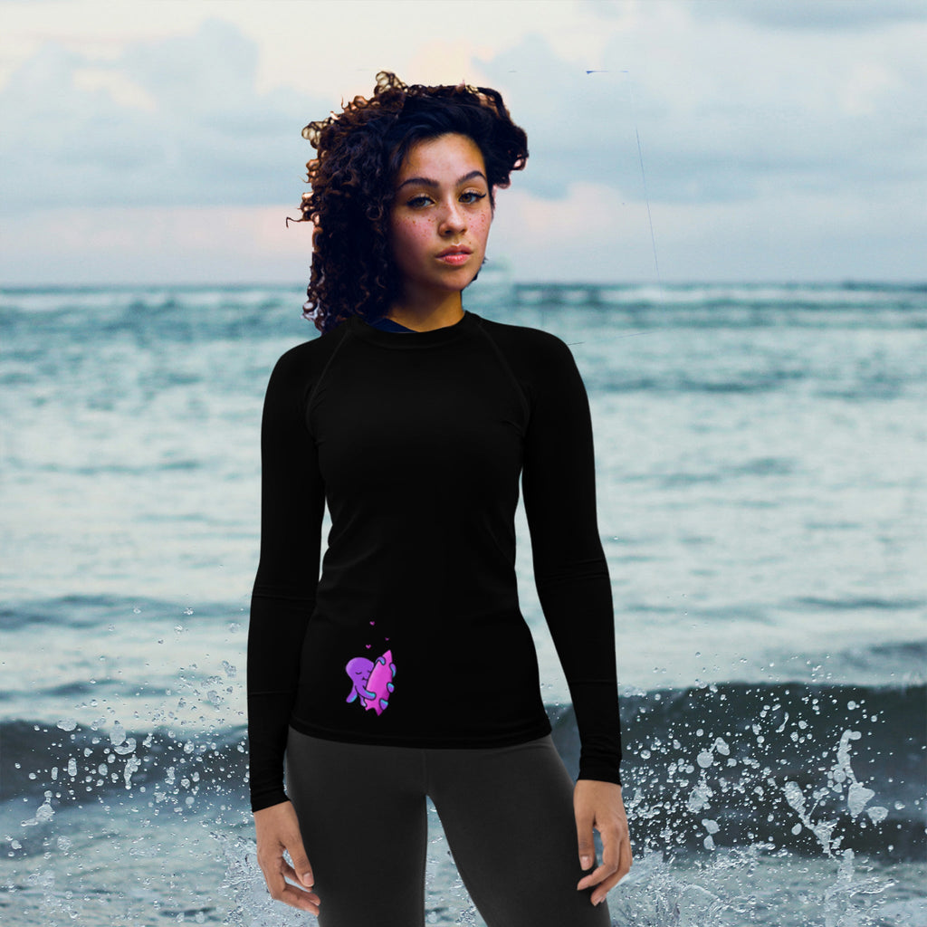 Octopus rash guard women