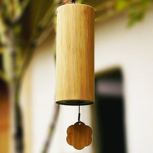 Harmony's Whisper: Bamboo Musical Wind Chimes | Surfersandyogis