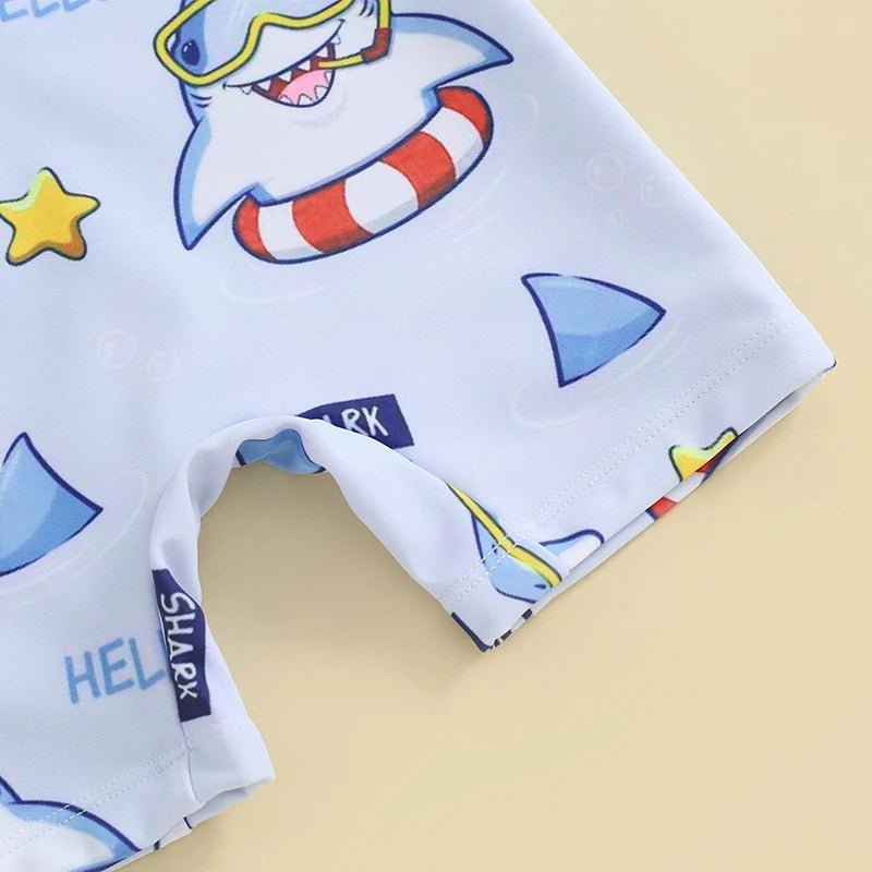 Baby Rash Guard Swimsuit Shark | Surfersandyogis