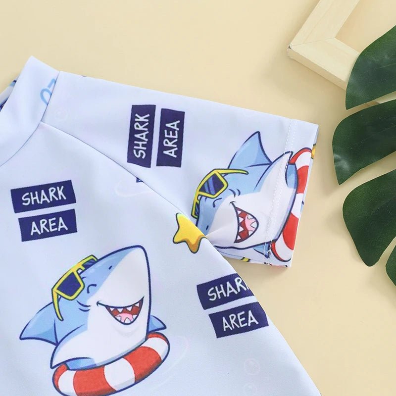 Baby Rash Guard Swimsuit Shark | Surfersandyogis