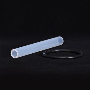 6 Inch Natural Cosmic Light Clear Quartz Crystal Singing Bowl for Sound Healing with Free Mallet and O-ring | Surfersandyogis