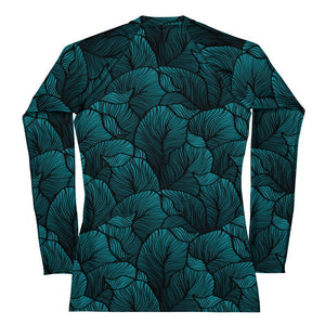 Tropical rashguard for women