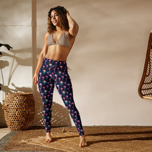 Magical Jellyfish Yoga Leggings | Surfersandyogis