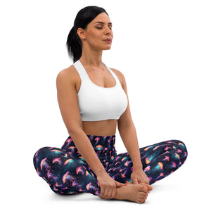 Magical Jellyfish Yoga Leggings | Surfersandyogis