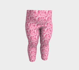 Flamingo feathers baby yoga pants | Surfersandyogis