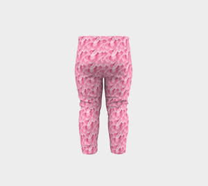 Flamingo feathers baby yoga pants | Surfersandyogis