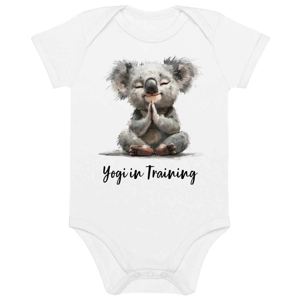 Baby yoga clothes - Organic cotton baby bodysuit | Surfersandyogis