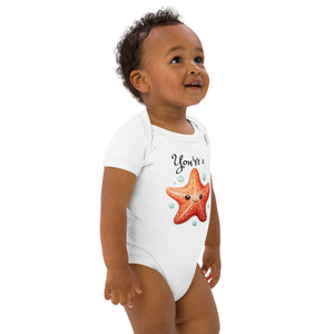 Organic cotton baby bodysuit | Surfersandyogis