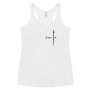 Smile! Surf’s up Women's Racerback Tank