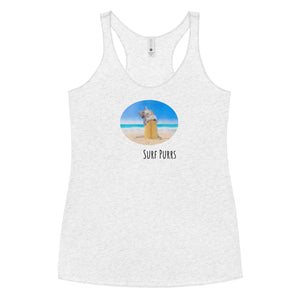 Surf cat surfer tee - surf tank top