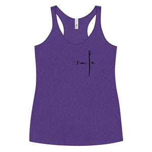 Smile! Surf’s up Women's Racerback Tank