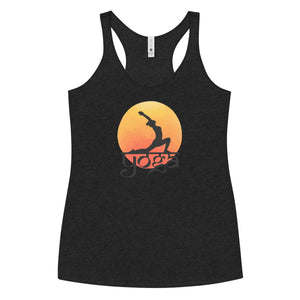 Sunset yoga women clothes - yogi tank top