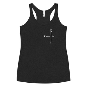 Smile! Surf’s up Women's Racerback Tank