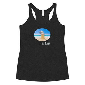 Surf cat surfer tee - surf tank top