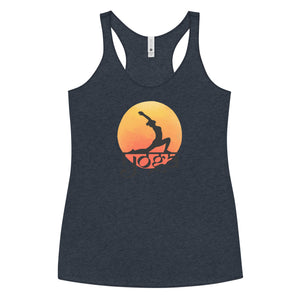 Sunset yoga women clothes - yogi tank top