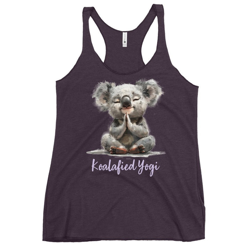 Koala clothes for yoga - yoga clothes for women in vintage purple | Surfersandyogis