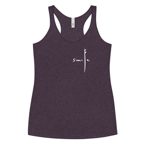 Smile! Surf’s up Women's Racerback Tank