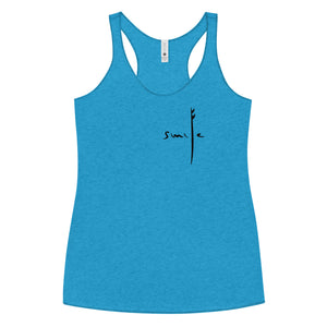 Smile! Surf’s up Women's Racerback Tank