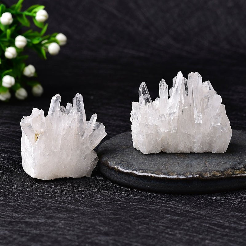 1PC Natural Crystal Cluster Original Stone Mineral Specimen Piece High Penetration Crystal  Trophy Healing Stone Home Decor Gift | Surfersandyogis