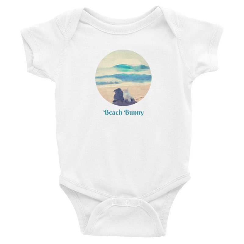 Beach Bunny surfer onesie for your little future surfer baby