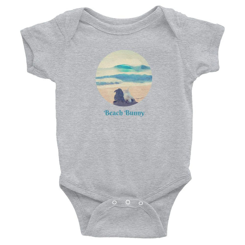 Beach Bunny surfer onesie for your little future surfer baby