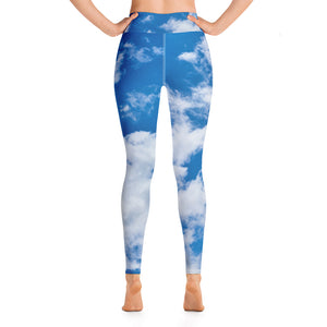 Happy clouds yoga pants