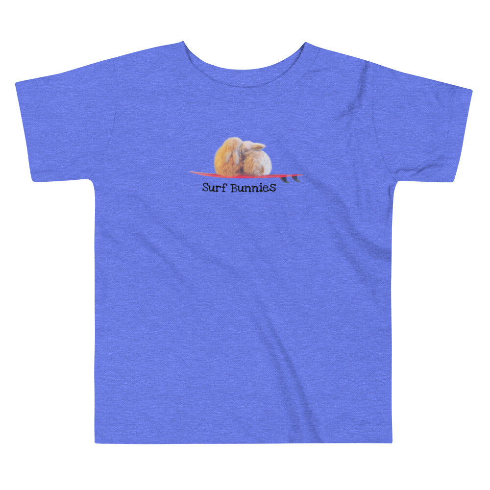 Surf bunnies toddler t-shirt for future surf buddies