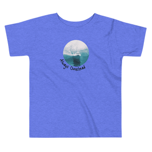 Grom surf gift - Blue surf toddler short sleeve tee