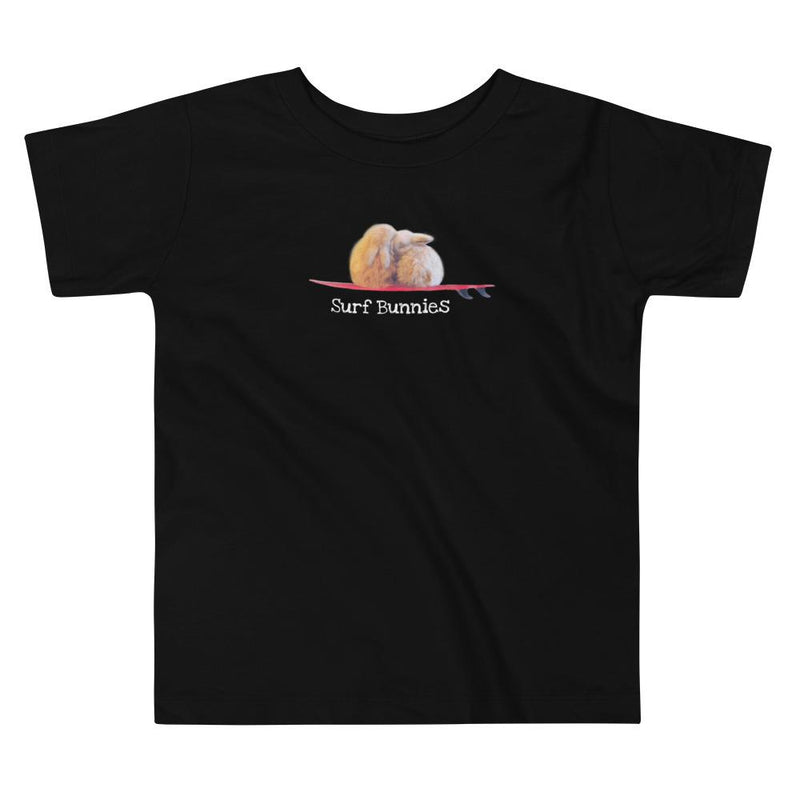 Surf bunnies toddler t-shirt for future surf buddies