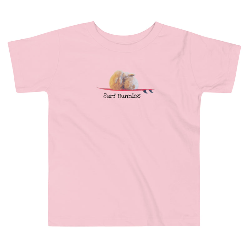 Surf bunnies toddler t-shirt for future surf buddies
