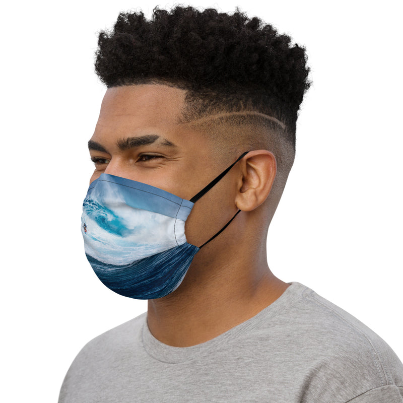 Big wave surf face mask
