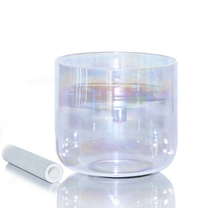 Clear crystal singing bowl