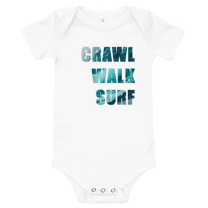 Crawl walk surf baby clothes - Crawl walk surf cool surf baby clothes