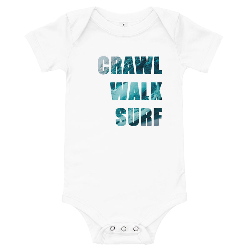 Crawl walk surf baby clothes - Crawl walk surf cool surf baby clothes