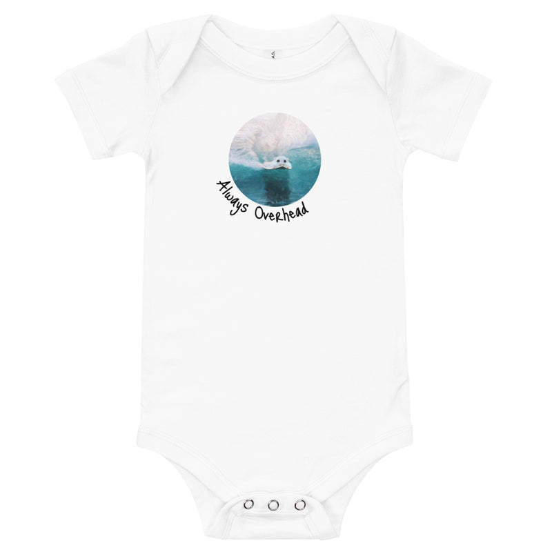 Always Overhead Surfer Baby Bodysuit