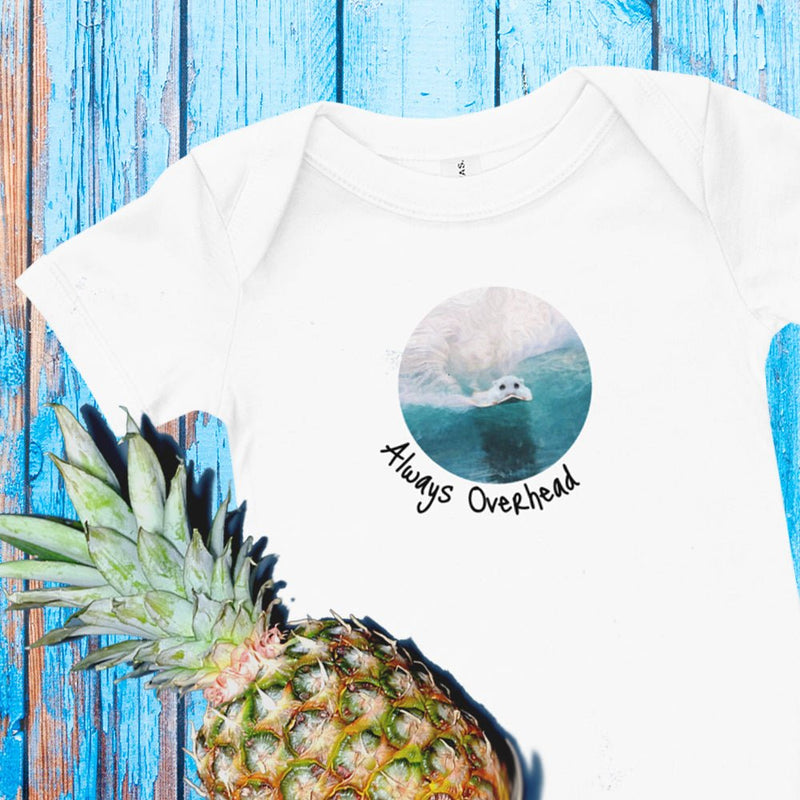 Always Overhead Future Surfer Baby Bodysuit