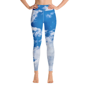 Happy clouds yoga pants