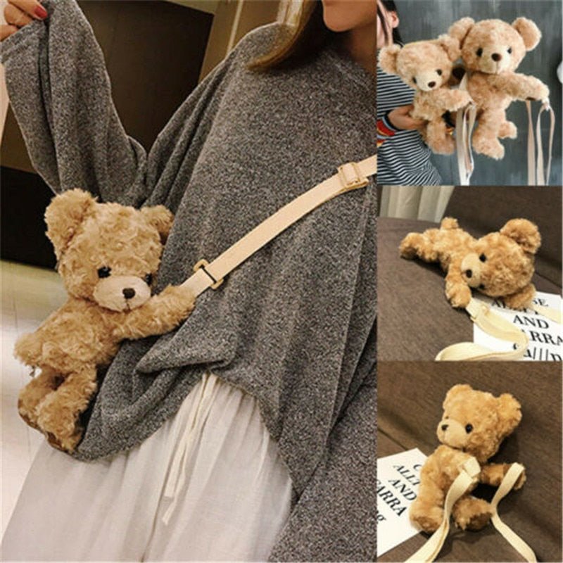 Teddy Hugs Cross-Body Bag - Adorable and Convenient Bag for Your Essentials