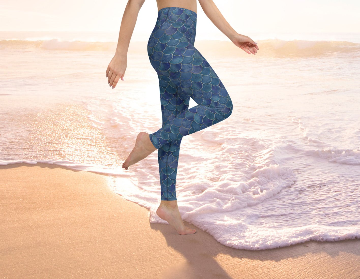 Mermaid yoga best sale leggings
