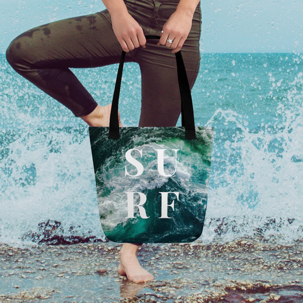 Ocean surf tote bag - Beautiful ocean SURF bag