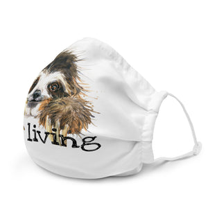 Sloth Slow Living Face Mask