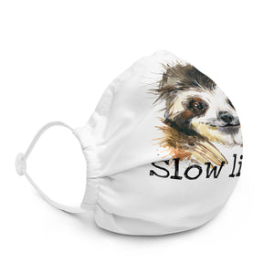 Sloth Slow Living Face Mask