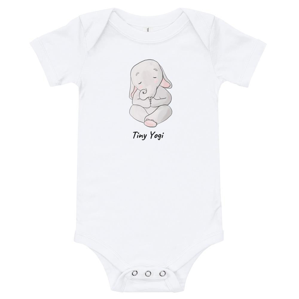Yoga baby clothes Tiny Yogi Elephant