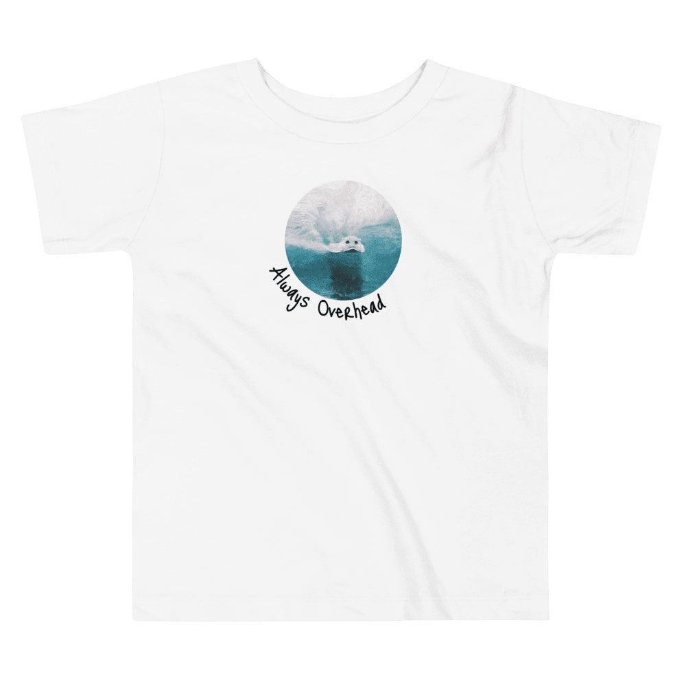 Grom surf gift - Always Overhead Scared Hamster Toddler Short Sleeve Tee